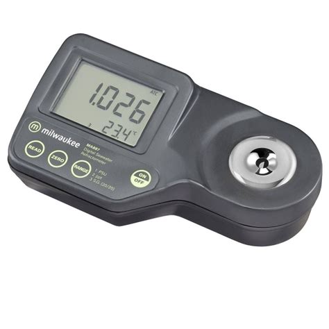 milwaukee digital refractometer ma887|ma887 digital seawater refractometer milwaukee.